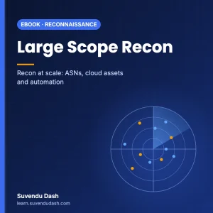 Ebook for Large Scope Reconnaissance – cover