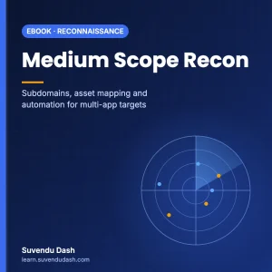 Ebook for Medium Scope Reconnaissance – cover