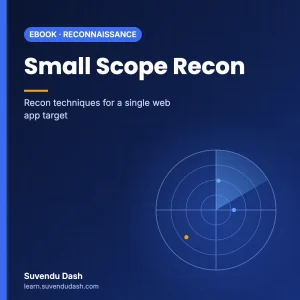 Ebook for Small Scope Reconnaissance – cover